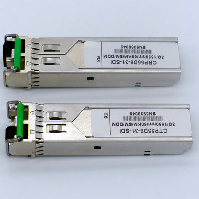 12G 4K SDI 비디오 전송 SFP 송수신기 CWDM