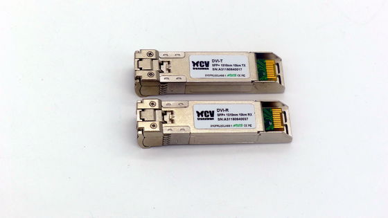 1310NM 20KM DDM SFP 송수신기 오퍼레이팅 자료 비율 최고 1.25Gbps