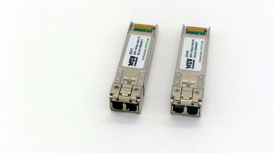 끼워 넣을 수 있는 SFP LC DDM 송수신기 1310nm 10KM은 4.25G 자료 비율을 능가합니다