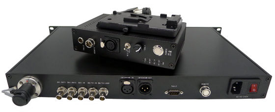 HDTV SDI / 이케가미 OCP-100/Genlock/Interco와 생생한 스튜디오 생산을 위한 카메라 어댑터 기지국 섬유 광 카메러