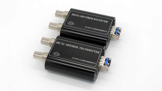 화려한 3G SDI 광섬유 컨버터 비디오 SFP 방송 3G/HD-SDI 음성 데이터 이더넷 섬유 광학 교수