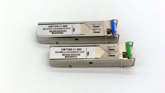 12G 4K SDI 비디오 전송 SFP 송수신기 CWDM