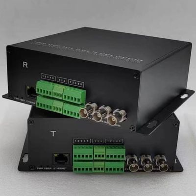 섬유 이더넷 전송 에 이더넷과 2CH 3G HD SDI