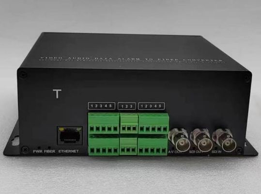 섬유 이더넷 전송 에 이더넷과 2CH 3G HD SDI