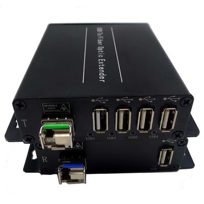 장거리는 카메라 프린터를 위한 4 포트 광섬유 USB 교수를 전합니다