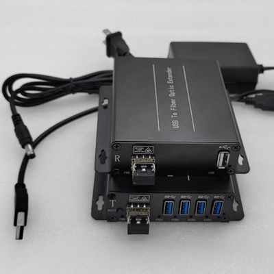 장거리는 카메라 프린터를 위한 4 포트 광섬유 USB 교수를 전합니다