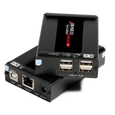 Cat5/Cat6 케이블 에 2 공항 USB 2.0 교수